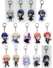 Sukuna Gojo, etc. K Seven Stories Character Cra! Acrylic Key Chain All 14 Types Set Key Ring [USED]