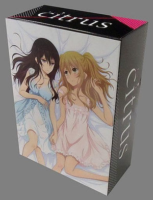 Aihara Yuzu & Aihara Mei Newly Drawn Whole Volumes Storage BOX Blu-ray/DVD citrus Toranoana Whole Volumes Purchase Bonus Storage BOX [USED]
