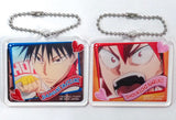 Imaizumi & Naruko Acrylic Plate Set 2 Set Amusement Ichiban Cafe Yowamushi Pedal Glory Line Sweets Interval Drink Order Bonus Key Ring [USED]