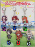 Acrylic Keychain with Rubber Hoof 6 Types Set Uma Musume Pretty Derby Uma Musume Set C91 Goods Single Item Key Ring [USED]