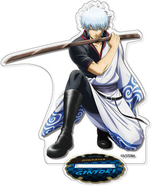 Sakata Gintoki Gintama Drawing Illustration Acrylic Stand Acrylic Stand [USED]