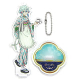 Chinon Sword Art Online: Alicization Big Acrylic Key Chain with Stand Cafe Ver. Sega Collaboration Cafe Limited Key Ring [USED]