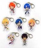 All 7 Types Set Uta no Prince-sama ST RISH SECRET PARTY Acrylic Keychain Key Ring [USED]