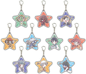 Sergeant Frog Acrylic Key Chain Graph Art Design 01 All 10 Types Set Key Ring [USED]