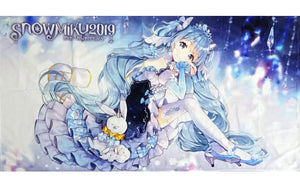 Snow Miku Big Photo Towel SNOW MIKU 2019 Towel [USED]