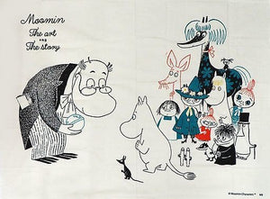 Moomin Forennings Bank Multi Cross Moomin Exhibition The Art And The Story Limited Cloth [USED]