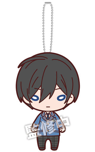 Hokuto Hidaka Ensemble Stars! Nitotan Plush Toy with Ball Chain Key Ring [USED]