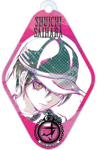 Saihara Shuichi Danganronpa V3: Killing Harmony Ani-Art Trading Acrylic Key Chains Ver.A Key Ring [USED]