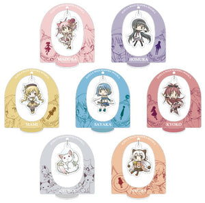 All 7 Types Set Puella Magi Madoka Magica: The Movie Rebellion Trading Yura Yura Acrylic Stand Acrylic Stand [USED]