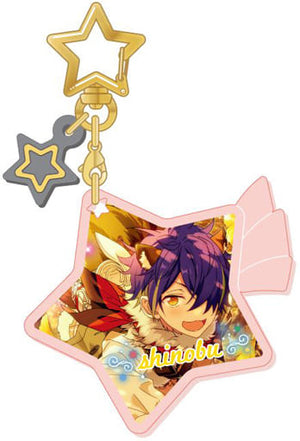 Shinobu Sengoku Ensemble Stars! Star Key Chain Collection Unit Ver. Vol.2 Key Ring [USED]