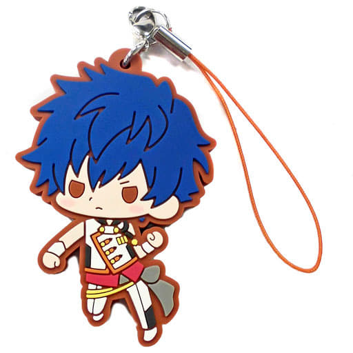 Jun Sazanami Ensemble Stars! Rubber Strap Collection 4th Stage Kotobukiya X Movic Key Ring [USED]