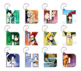 All 12 Types Set My Hero Academia Acrylic Initial Keychain 2 Key Ring [USED]