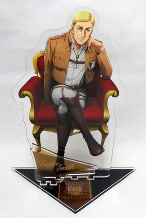 Erwin Smith Super large Acrylic Stand Figure Attack on Titan Season 3 Part.2xanimatecafe Acrylic Stand [USED]