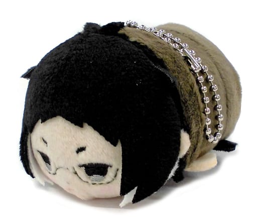 Ryunosuke Akutagawa Casual Ver. Bungo Stray Dogs Mochimochi Mascot Vol.3 Mochi mochi Mascot Store Limited Box Purchase Privilege Key Ring [USED]