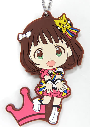 Haruka Amami THE iDOLM@STER Million Live! Ichiban Kuji Harmony Festival!! Rubber Charm 765Pro Allstars Ver. Kyun Chara Illustrations Prize F Charm [USED]