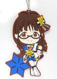 Akizuki Ritsuko THE iDOLM@STER Million Live! Ichiban Kuji Harmony Festival!! Rubber Charm 765Pro Allstars Ver. Kyun Chara Illustrations Prize F Charm [USED]