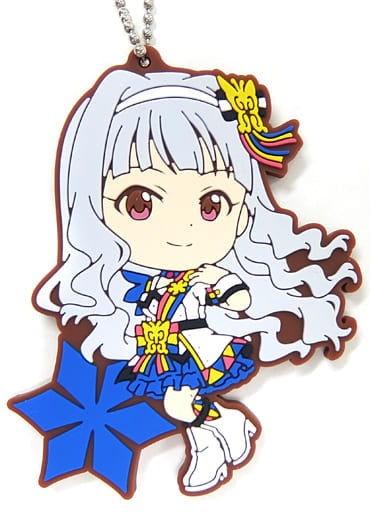 Takane Shijou THE iDOLM@STER Million Live! Ichiban Kuji Harmony Festival!! Rubber Charm 765Pro Allstars Ver. Kyun Chara Illustrations Prize F Charm [USED]