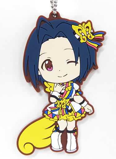 Azusa Miura THE iDOLM@STER Million Live! Ichiban Kuji Harmony Festival!! Rubber Charm 765Pro Allstars Ver. Kyun Chara Illustrations Prize F Charm [USED]
