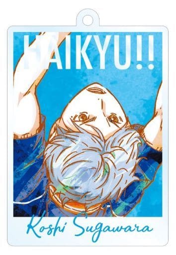Koushi Sugawara Haikyu!! Ani-Art Trading Acrylic Key Chains Vol.2 Key Ring [USED]