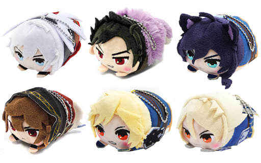 Lucifer, etc. GRANBLUE FANTASY Mochikororin Plush Mascot Vol.2 All 6 Types Set Key Ring [USED]