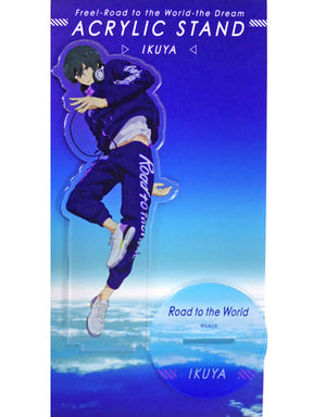 Kirishima Ikuya Acrylic Stand Free! Road to the World: Yume Theater Goods Acrylic Stand [USED]