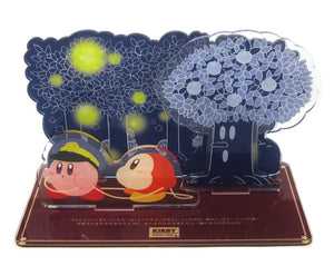 Kirby & Waddle Dee & Whispy Woods Diorama Acrylic Stand Kirby Pupupu Train Acrylic Stand [USED]