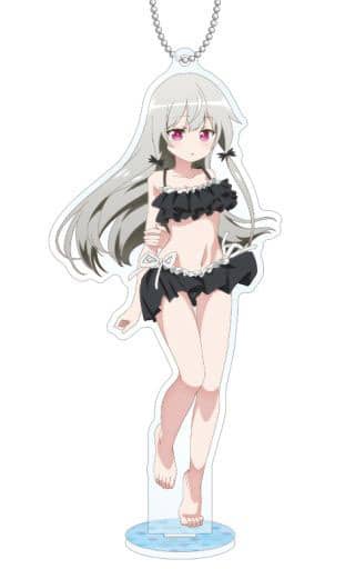 Sophie Twilight Swimsuit Ver. Ms. Vampire who lives in my neighborhood Newly Drawn Illustration Acrylic Stand Key Chain Key Ring [USED]