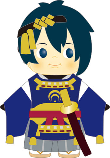 Mikazuki Munechika Touken Ranbu ONLINE Costume Kewpie 1st Key Ring [USED]