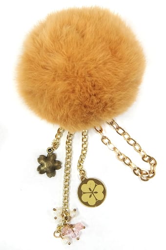 Monoyoshi Sadamune Touken Ranbu ONLINE Hairball Strap Taiwan Limited Key Ring [USED]
