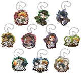 All 10 Types Set Pita! Deformed The Promised Neverland Acrylic Keychain vol.2 Key Ring [USED]