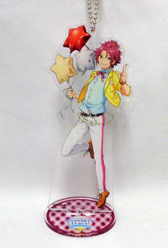 Mao Isara TV Anime Ensemble Stars! Big Acrylic Stand Key Holder animate cafe Limited Key Ring [USED]