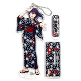 Seta Kaoru Acrylic Stand Keychain 2019 Yukata ver. BanG Dream! Girls Band Party! C96 Goods Key Ring [USED]