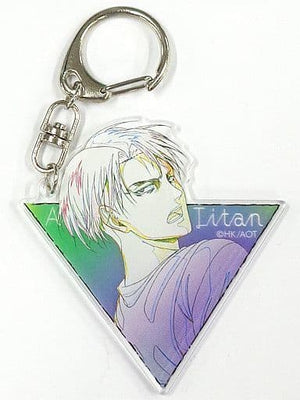 Levi Ackerman Attack on Titan Season 3 WIT STUDIO Traiding Acrylic Keychain Vol.2 Key Ring [USED]