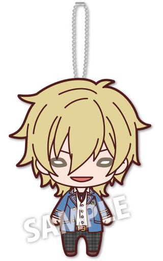 Kaoru Hakaze Ensemble Stars! Nitotan Plush Toy with Ball Chain Key Ring [USED]