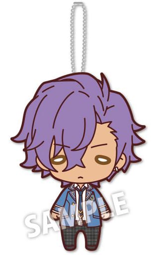 Adonis Otogari Ensemble Stars! Nitotan Plush Toy with Ball Chain Key Ring [USED]