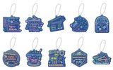 All 10 Types Set THE iDOLM@STER Shiny Colors Neon Acrylic Keychain Vol.2 Key Ring [USED]