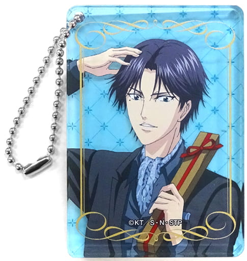 Keigo Atobe The New Prince of Tennis Square Acrylic Key Chain Collection Birthday B Key Ring [USED]