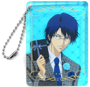 Yushi Oshitari The New Prince of Tennis Square Acrylic Keychain Collection Birthday B Key Ring [USED]