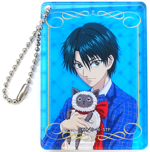 Ryoma Echizen The New Prince of Tennis Square Acrylic Keychain Collection Birthday C Key Ring [USED]