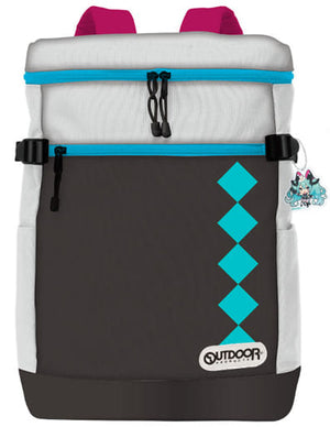 Backpack With Deformed Illustration Charm Hatsune Miku x OUTDOOR PRODUCTS Magical Mirai 2019 Bag [USED]