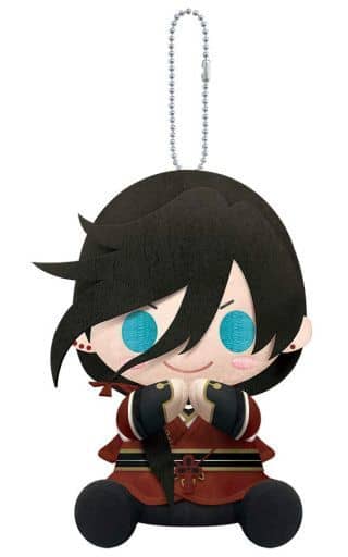 Izuminokami Kanesada Touken Ranbu ONLINE Es Series Nino Pitanui Plush Mascot Key Ring [USED]
