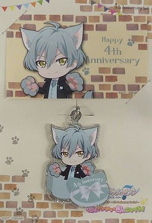 Isumi Haruka IDOLiSH7 Kimi to Nanja de Ai na Nyaight 4th Anniversary Set in Nanja Town 4th Aniversary Festival Nanja Town Limited Key Ring [USED]