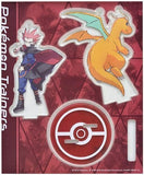 Lance & Dragonite Acrylic Stand Key Chain Pokemon Trainers Pokemon Pokemon Center Limited Key Ring [USED]