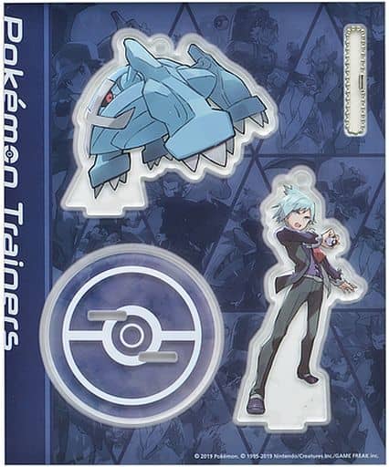 Daigo Metagross Pokemon Acrylic Stand Keychain Pokémon Trainers Pokemon Center Limited Key Ring [USED]