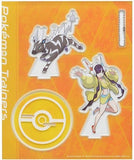 Elesa & Zebstrika Acrylic Stand Keychain Pokemon Trainers Pokemon Pokemon Center Limited Key Ring [USED]