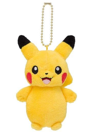 Shiny Pikachu Mascot Pokemon Pokemon Center Limited Key Ring  [USED]