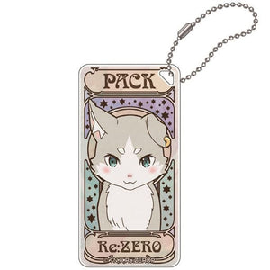 Pack Re:ZERO -Starting Life in Another World- Art Nouveau Series Domiterior Key Chain Key Ring [USED]