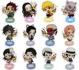 Demon Slayer: Kimetsu no Yaiba x Bakudanyaki Honpo Trading Acylic Stand All 12 Types Set Acrylic Stand [USED]