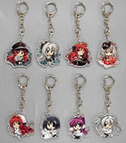 All 8 Types Set Dracu-riot! Acrylic Keychain Collection vol.2 Yuzu Soft Shop Limited Key Ring [USED]