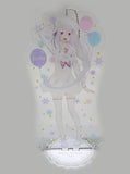 Emilia 2019 ver. Acrylic Stand Keychain Re:Zero ? Starting Life in Another World Re: Zero kara Hajimeru Emilia no Tanjobi Seikatsu 2019 in Shibuya Marui Key Ring [USED]